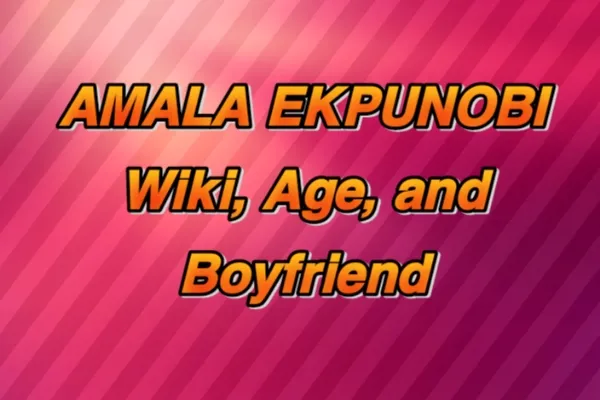 Amala Ekpunobi Wikipedia: